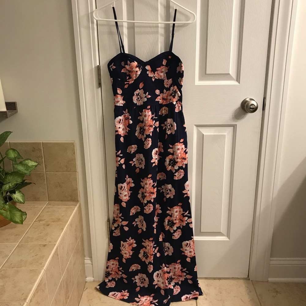 Long summer dress ( with pockets)